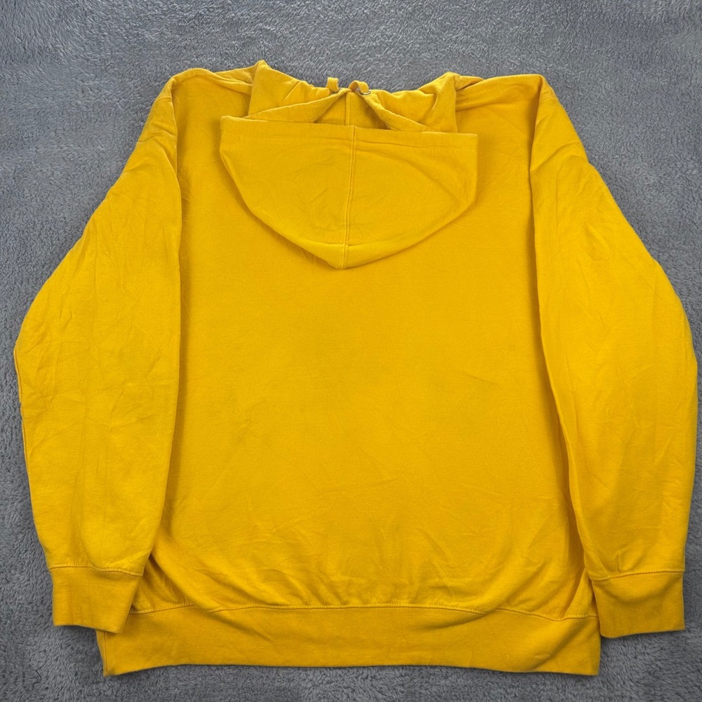 NFL Team Apparel Pittsburgh Steelers Hoodie Mens 2XL Gold Pullover DA61 2015 - Picture 8 of 8
